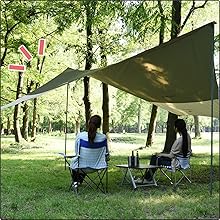 Amazon | [キャンパーズコレクション 山善] タープ キャンプ