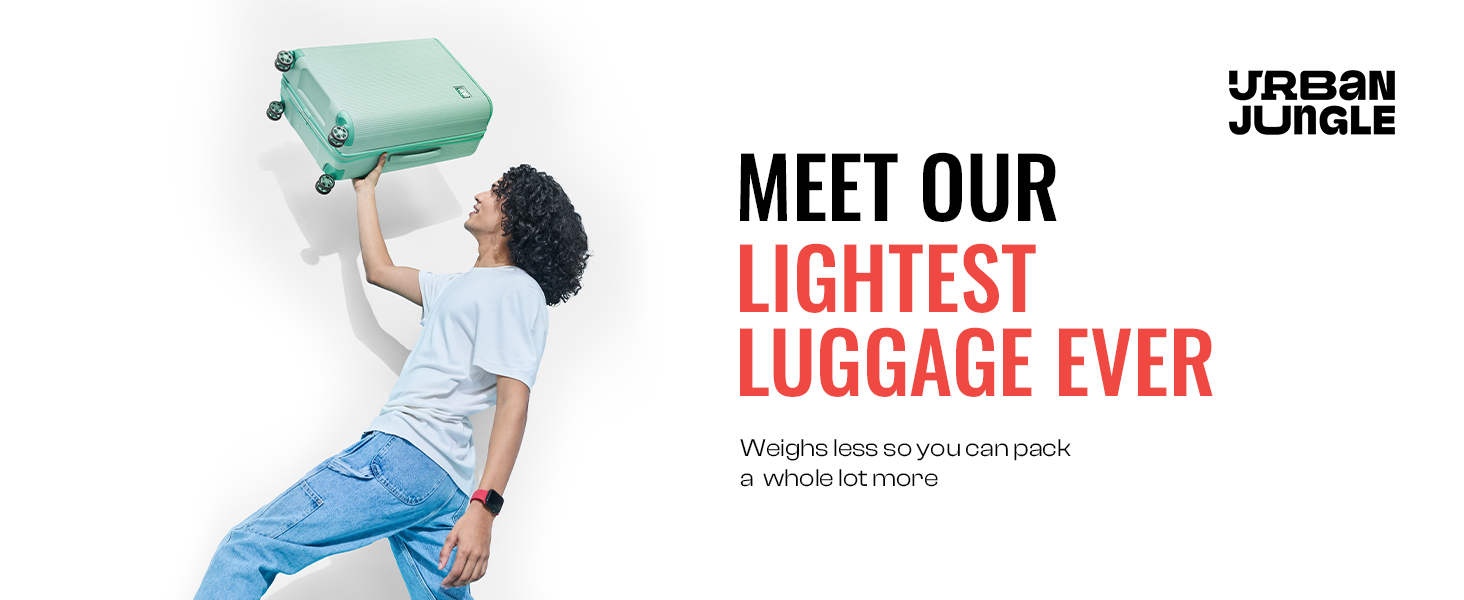 Urban Jungle - Lumolite Luggage - Green