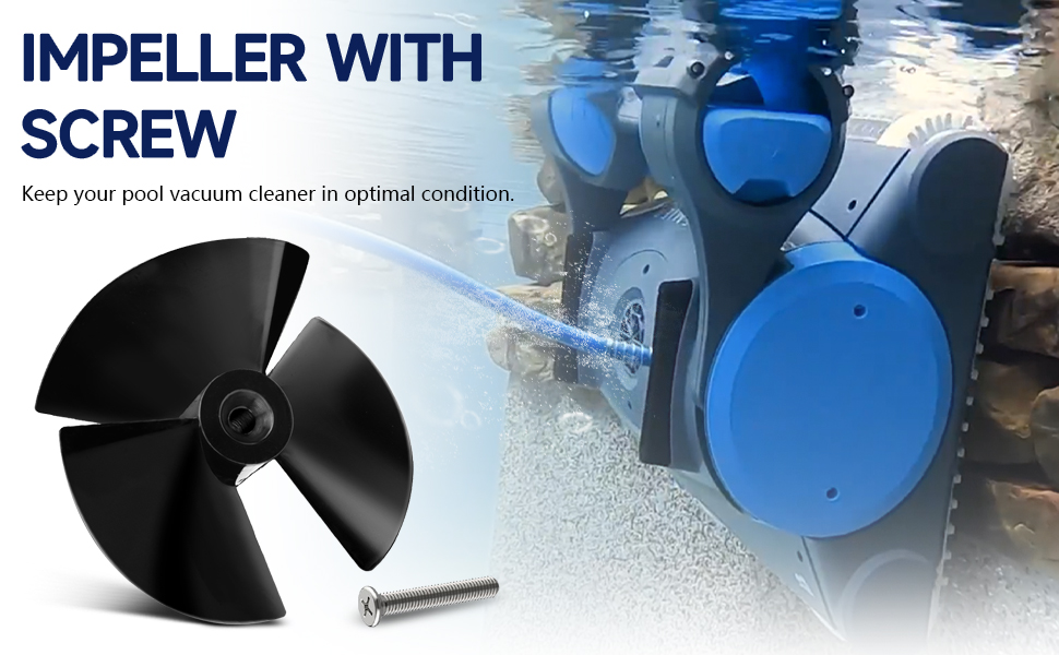 Alocs 9995266R1 Pool Cleaner Impeller for Maytronics