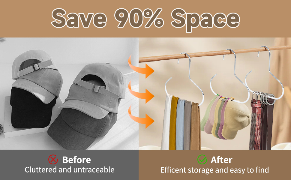 Efficent storage and easy to find