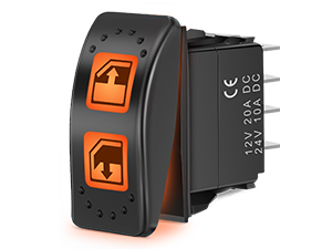 Nilight UTV Left Hand Driver Power Window Switch On Off 8 PIN Toggle Switches