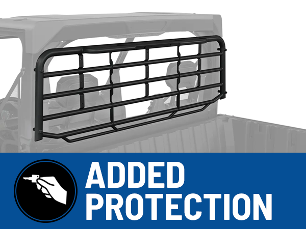 Amazon.com: Polaris Off Road Rear Headache Rack - Winch