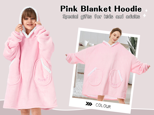 Amazon.com: Zando Black Blanket Hoodie for Women Men - Cozy
