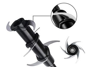 tough and sharp, strong load bearing