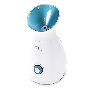 ピュアデイリーケア ナノスチーマー 温度調節可 加湿器 乾燥対策 ケア 角栓取り Amazon.co.jp: ピュアデイリーケア ナノスチーマー 温度調節可