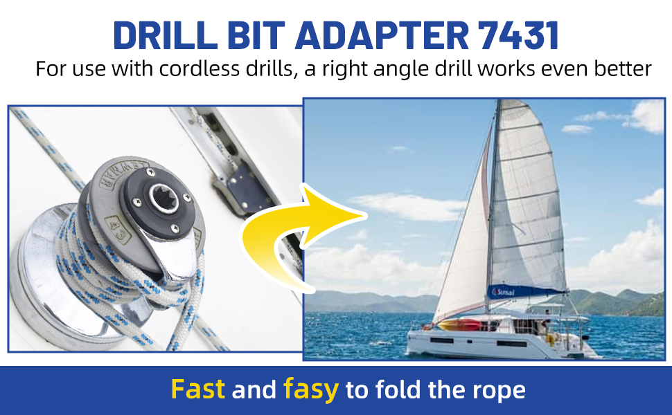 drill powered winch