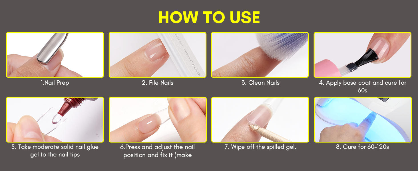 nail tips kit