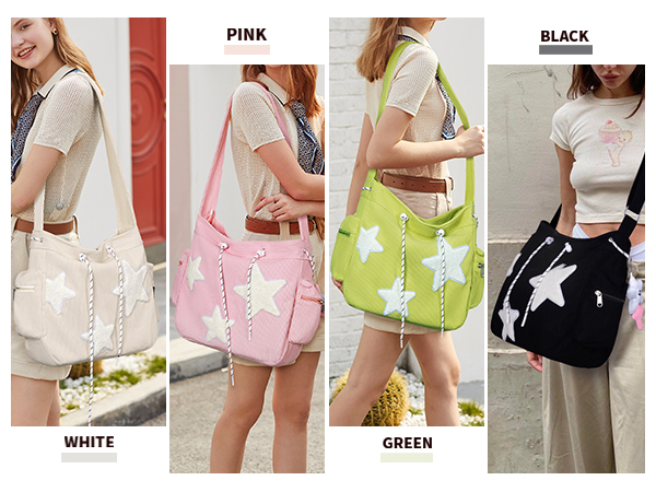 Amazon.com: Y2K Star Tote Bag for Women, Emo School Grunge