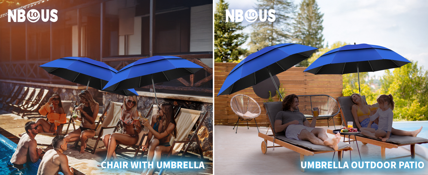 Chair Umbrella with Clamp