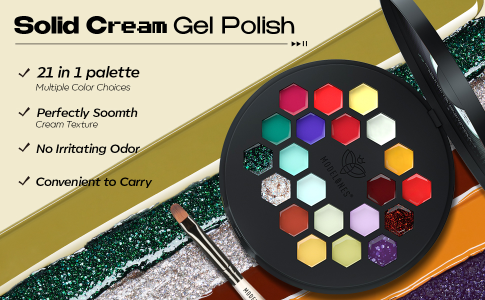 solid gel nail polish