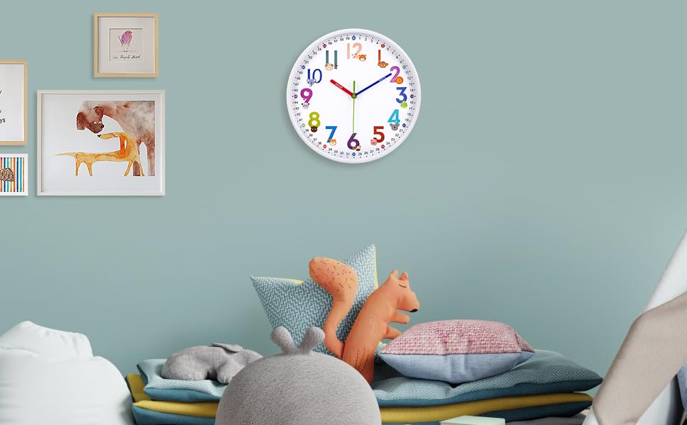 children room clock