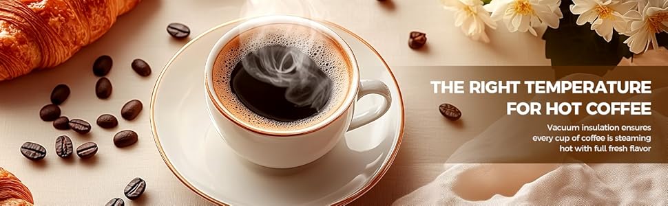 Perfect for hot and cold beverages.