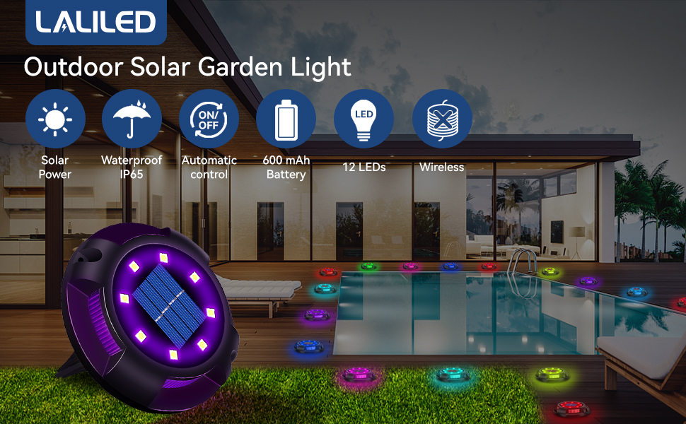 Outdoor Solar Garden Light