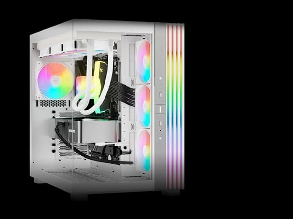 be quiet! LIGHT BASE 600 DX ホワイト LIGHT BASE 600 DX | White silent PC cases from be quiet!