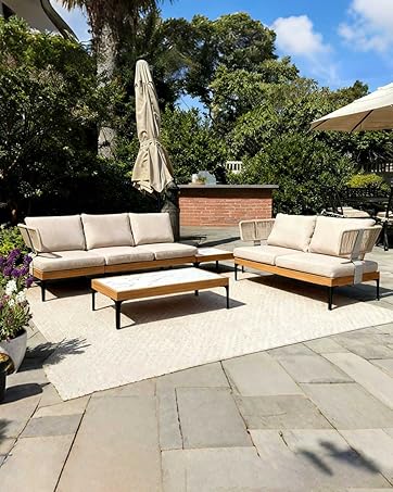 PURPLE LEAF 3-Seat Porch Swing with 12 Clear LED String Lights Outdoor Metal Pergola Swing Hanging Cloud Swing Chair for Backyard Garden Patio Hammock Swinging, Cushion and Pillows Included, Coffee 22 b386f3de 3536 4566 bef4 11968d4a7a8e. CR0,0,1086,1359 PT0 SX362 V1