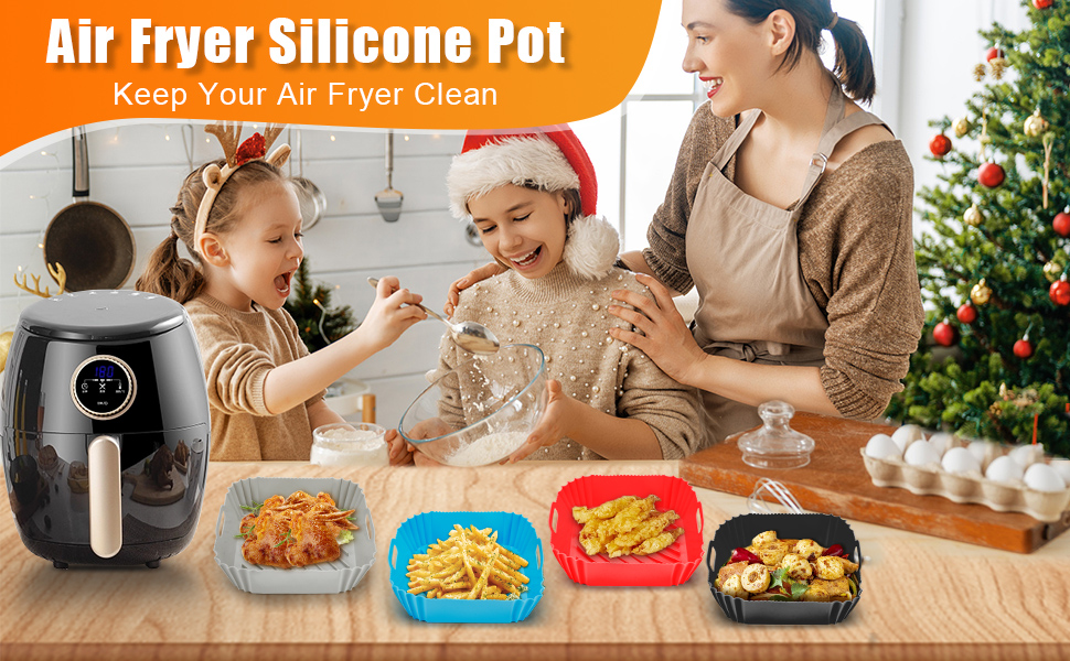Air Fryer Liners Durable Air Fryer Silicone Liners Air Fryer Liners