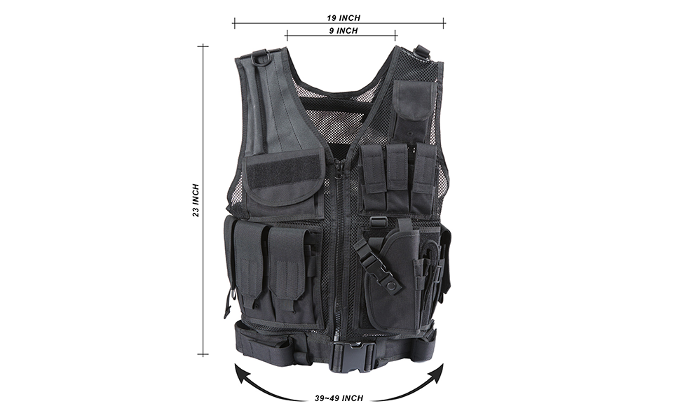 希少 ANARCHIC ADJUSTMENT vest body bag Amazon.com: Lancer Tactical 600D Nylon Urban Tactical Cross