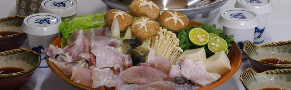 てっちり ふぐちり なべ 鍋 ふぐ とらふぐ 食べ方 サンプル