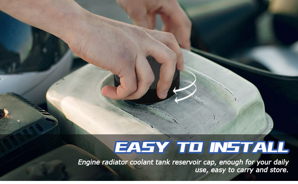 Lecctso 2171279900 Coolant Reservoir Cap, Engine Coolant