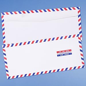 airmail #10 envelope
