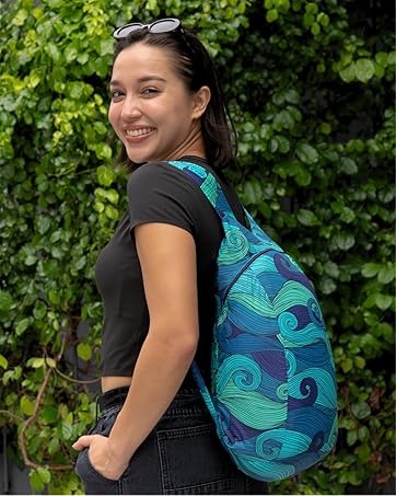 Nanobag Daypack Blue Waves