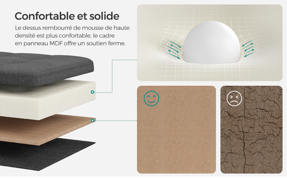 Tárolós ülőke, kis összecsukható pad, 30 × 30 cm-es lábtartó sötétszürke színben