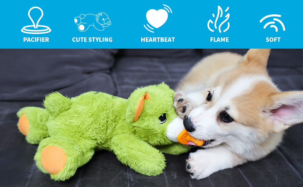 Pet Supplies ALL FOR PAWS Heartbeat Dog Toy for Puppy,Dog Behavioral