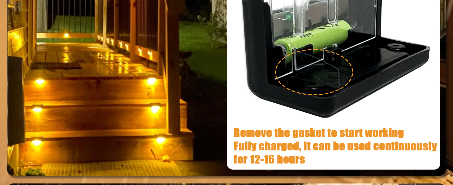 solar light outdoor fence solar lights solar step lights for outside