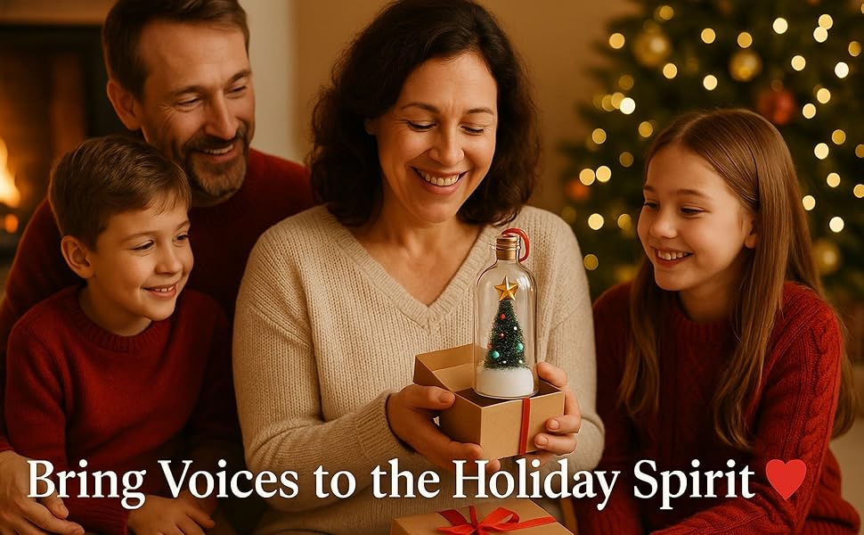 Christmas Tree Message in a Bottle Recording