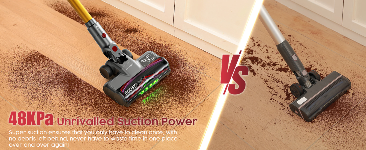 Cordless vacuum cleaner, upright cordless vacuum cleaner, Stick Vacuum Rechargeable for Pet