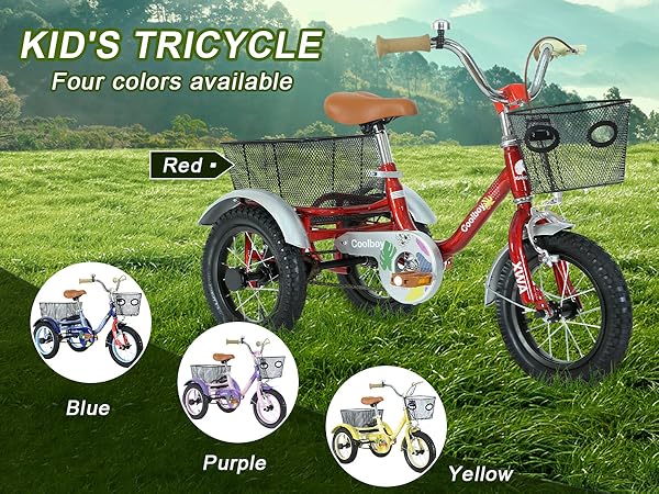 Amazon.com: 12 inch Trike,Kids Tricycle,Kids Trike,for Ages