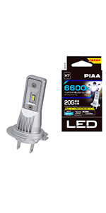 Amazon | PIAA(ピア) バイク用ヘッドライトバルブ LED 6600K