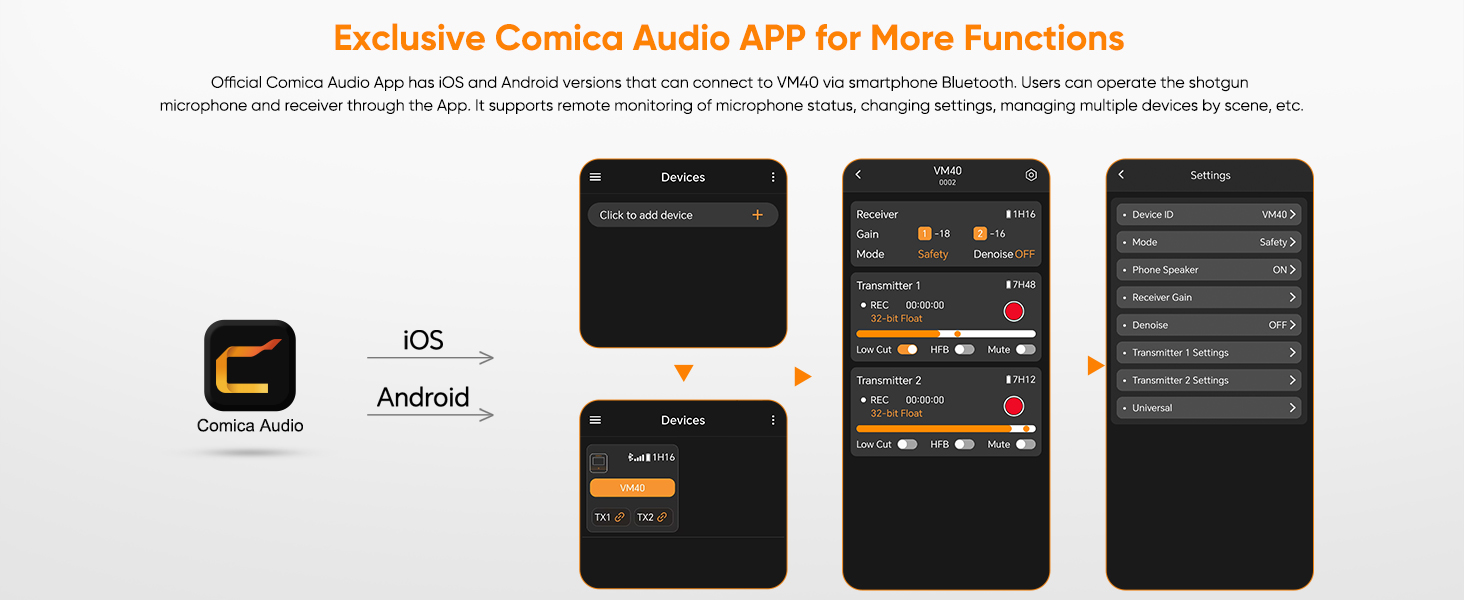 Comica Audio App