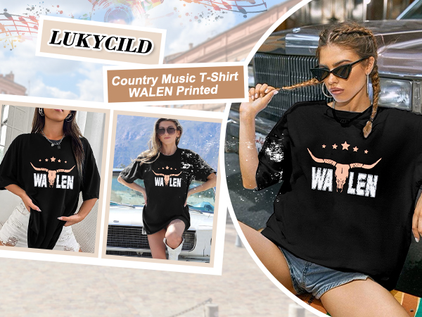 Steer Skull Western Shirts for Women Nashville Outfits for