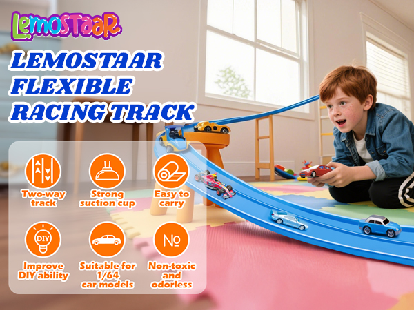 toddler race track SET