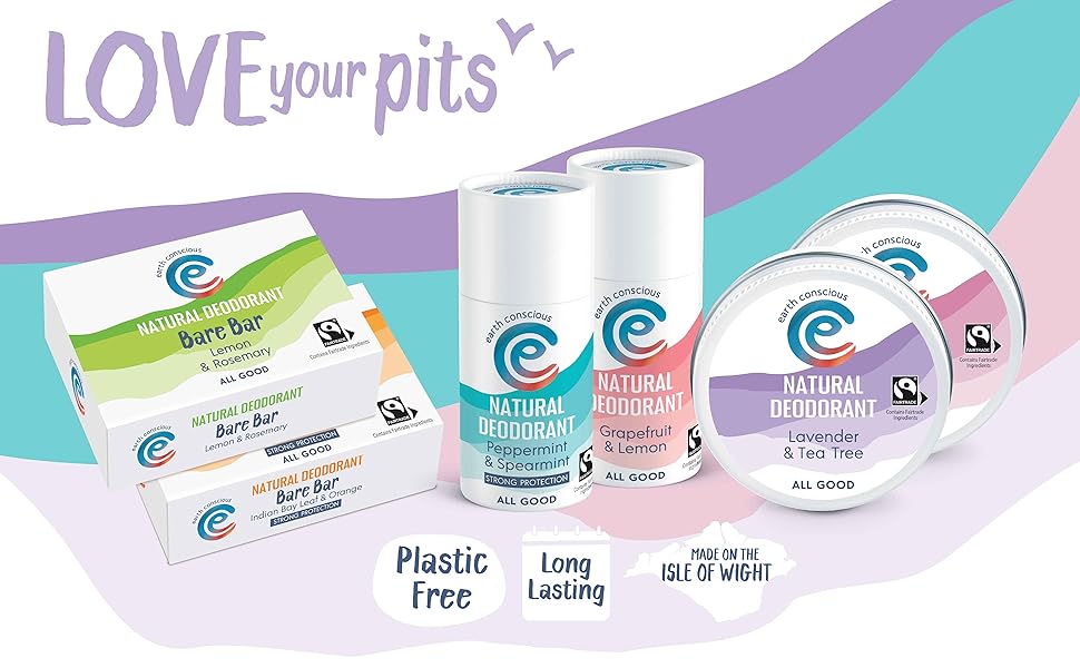 Love Your Pits Natural Deodorant Earth Conscious