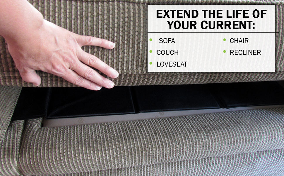 Evelots Couch Supports for Sagging Cushions for Sofa