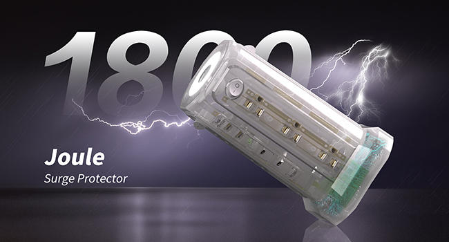 Surge Protector Power Strip Towe