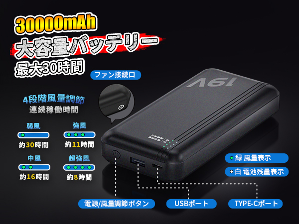 Amazon.co.jp: [Sumeriy] 空調作業服 ベスト ファン・バッテリー