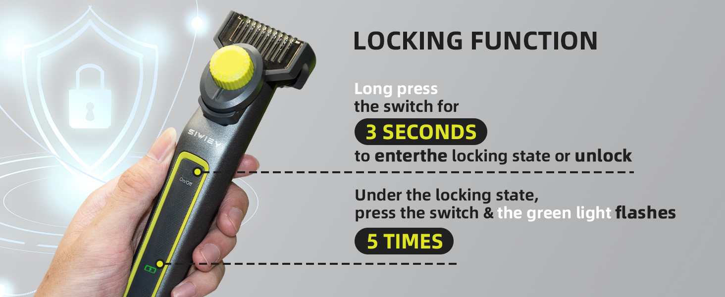 Beard Trimmer for Men