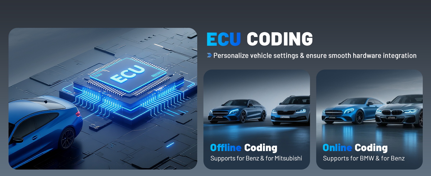 xtool d9s pro car scanner with ecu coding