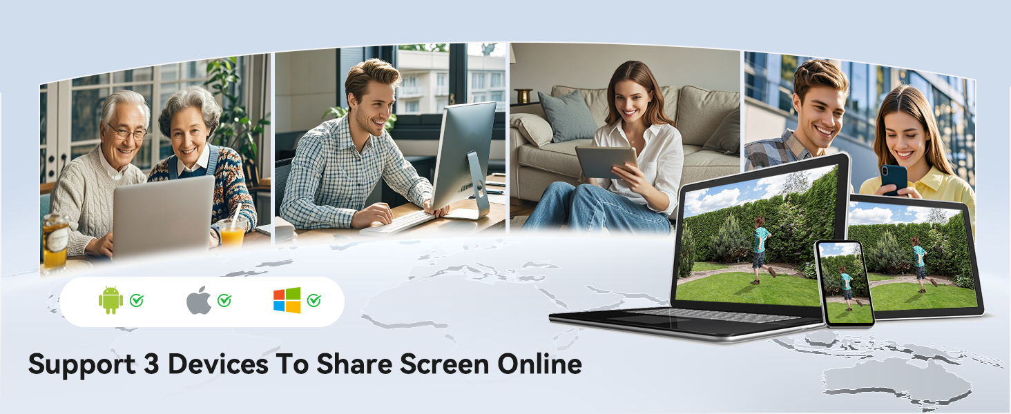 SHARE SCREEN ONLINE