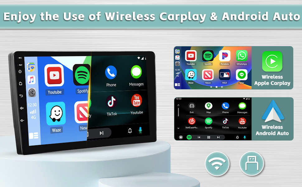 10.1 inch android carplay stereo