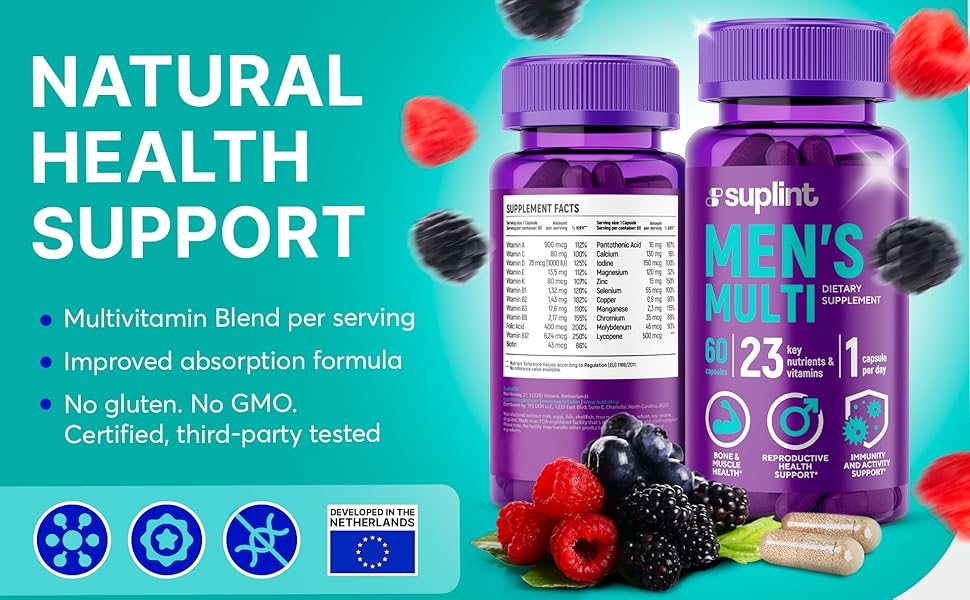 滾りMen&#39;s Supplement Amazon.com: Ro Daily Multivitamin for Men | Supports