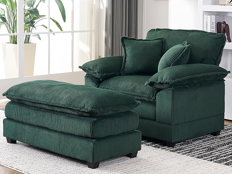 Amazon.com: KEIKI 56.3 inch Oversized Chair Chaise Lounge