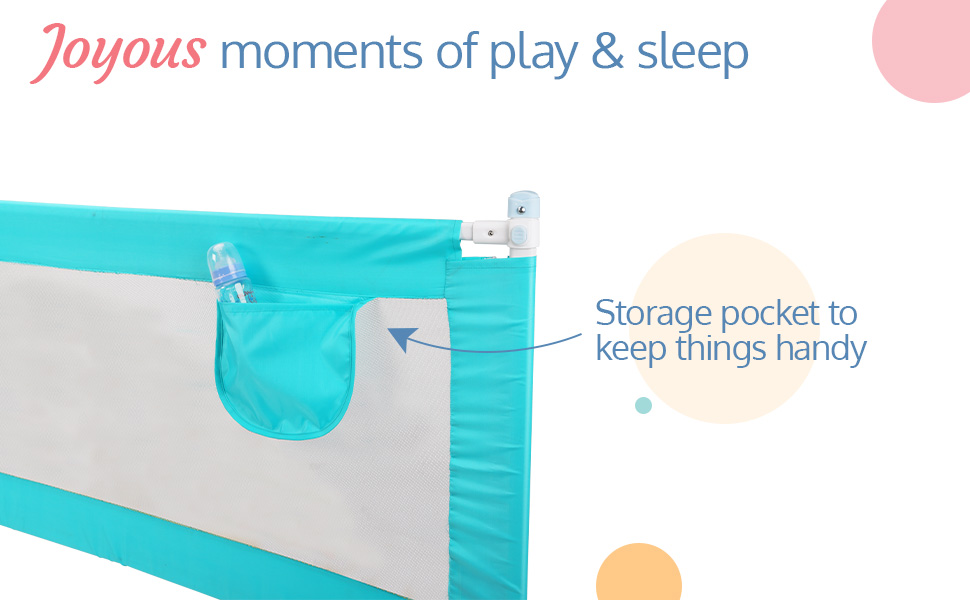 Buy Luvlap Bed Rail Guard for Baby/Kids Safety, 180cm x 72 cm, Portable