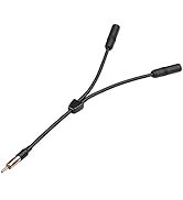 Bingfu Car Antenna Splitter Car FM AM Radio Antenna Adapter Splitter Cable,DIN 1 Male to 2 Female...