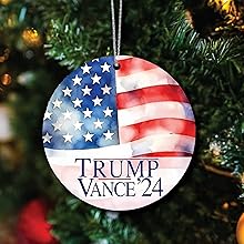 Trump Vance American Flag