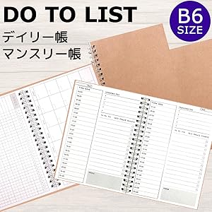 Amazon.co.jp: dodtazz B6 ノート ToDo リスト メモ