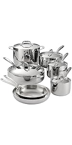 stainless steel pan set for the right pan for the right job